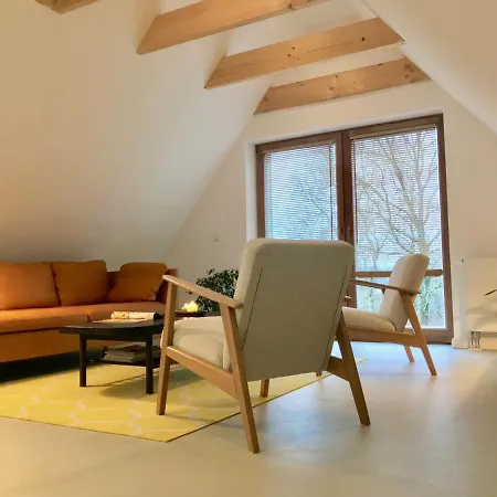 Lejlighed Moorblick! Grosse Dachwohnung Mit Kamin Und Sauna